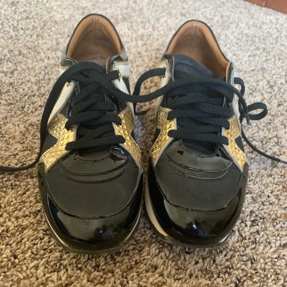 Jimmy Choo London Leather Sneaker